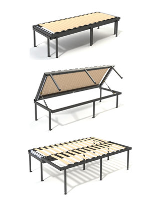Kintech expandable bed frame