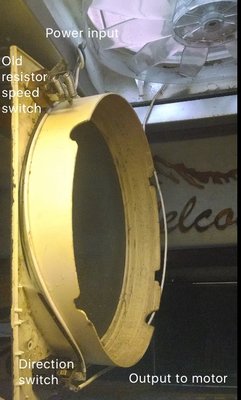 fan before