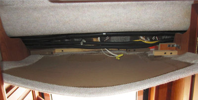 Rear door header