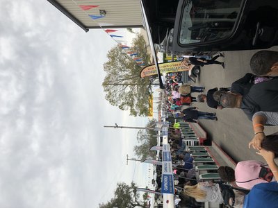 Huge crowd
