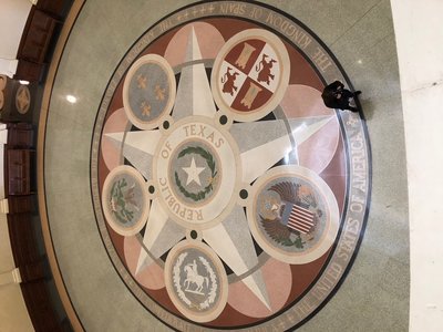 Rotunda floor from above