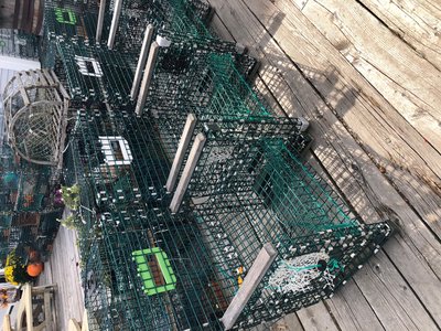 Lobster trap chairs