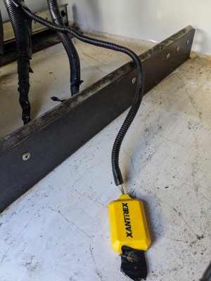 The yellow box on thinner wire