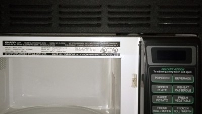 Model:  SHARP R-312AK